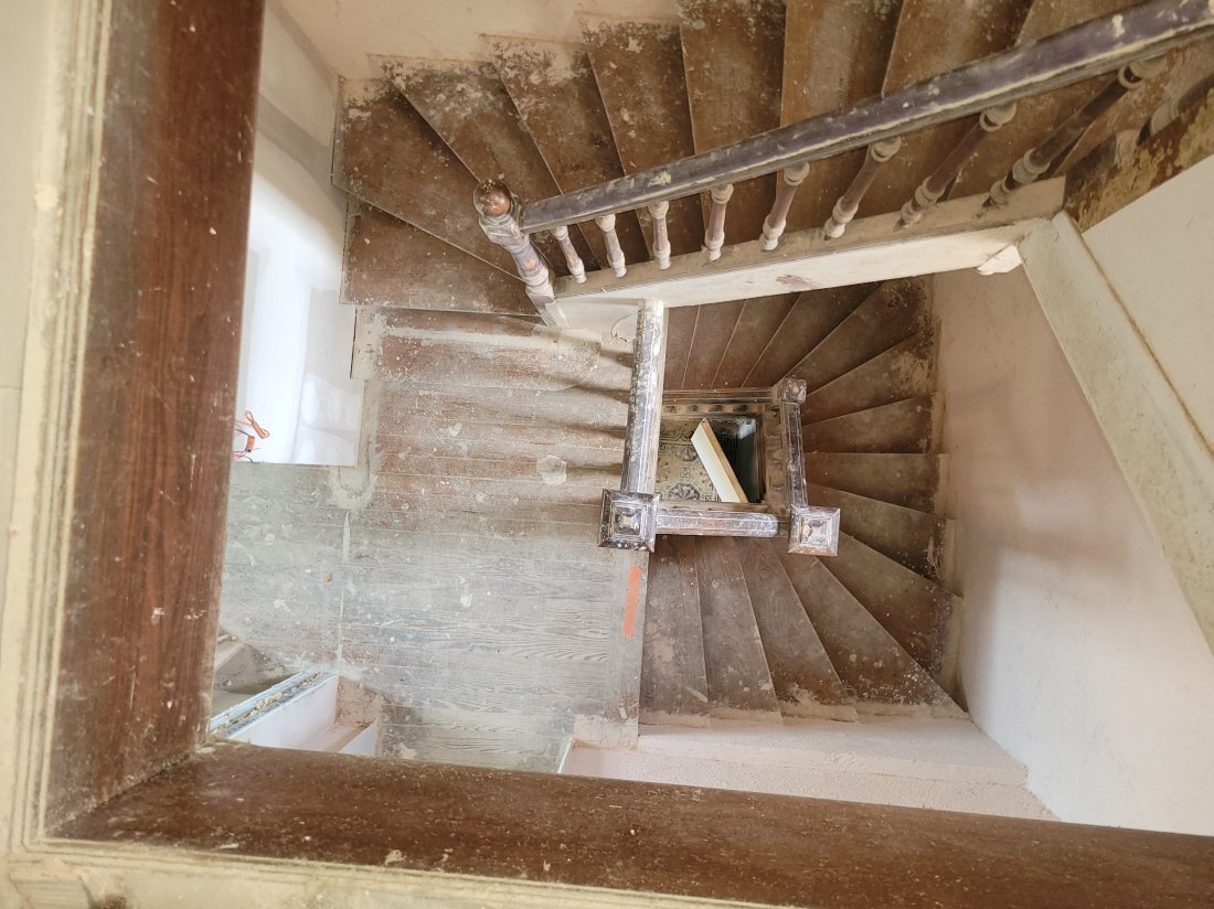 Sablage plus protection Escalier Toulouse