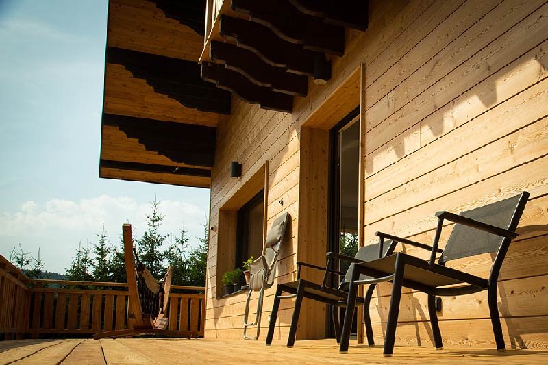 sablage chalet en bois