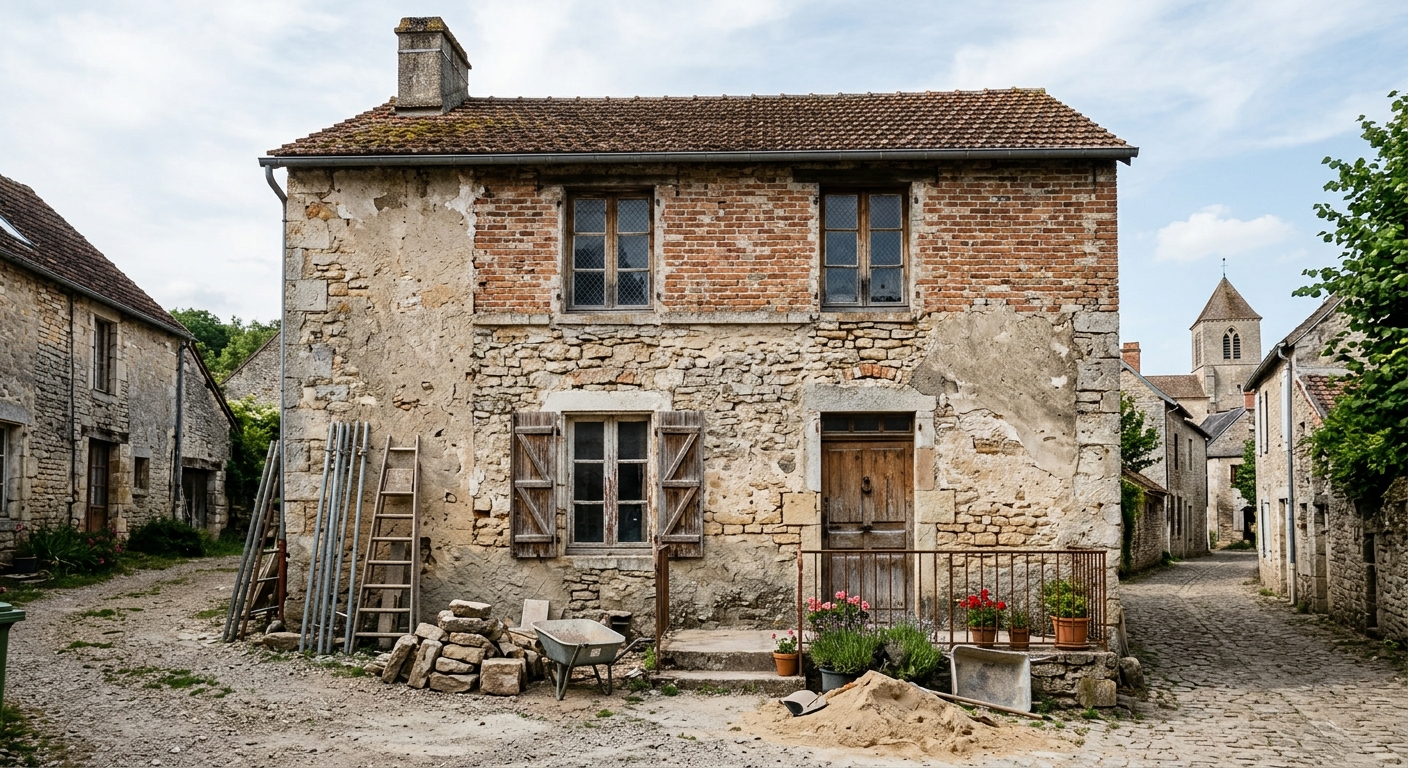 Maison ancienne à rénover